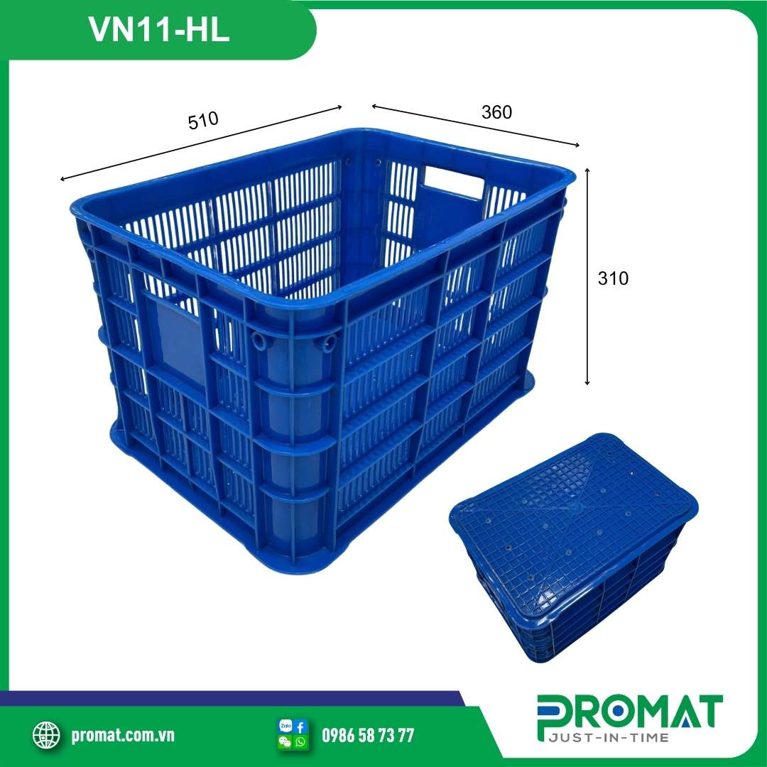 Sóng Nhựa Hở VN11-HL