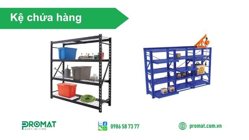 Kệ Chứa Hàng - Cấu Tạo, Ứng Dụng Và Cách Lựa Chọn 1 Cấu tạo kệ đựng hàng chắc chắn, chịu lực tốt