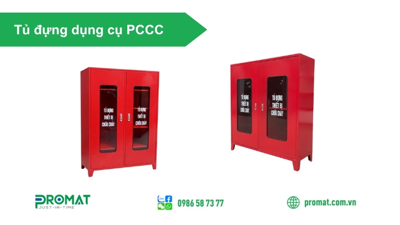 Đặc Điểm Tủ Đựng Dụng Cụ Pccc Đạt Chuẩn 2 Tủ chứa thiết bị PCCC giúp bảo vệ, duy trì tuổi thọ cho thiết bị