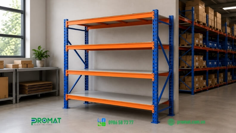 Chọn kệ có số tầng phù hợp để tối ưu không gian