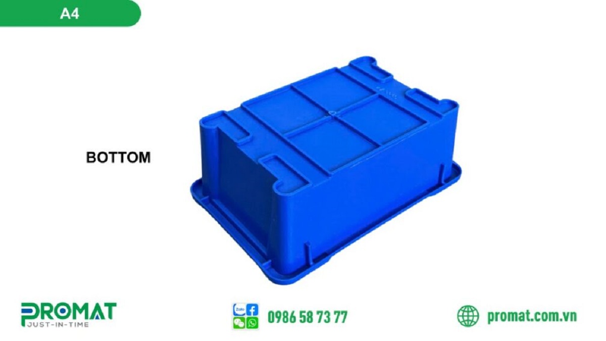 Khay Nhựa A4 - Kệ Dụng Cụ A4 4 Khay đựng vật tư A4 tối ưu không gian lưu trữ
