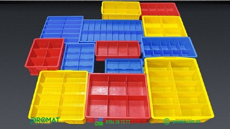 Khay Nhựa Nhiều Ngăn Là Gì? Ưu Điểm Và Ứng Dụng 1 Khay nhiều ngăn được thiết kế đa dạng, phù hợp cho nhiều sản phẩm