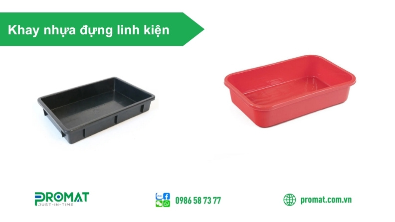 Khay Nhựa Đựng Linh Kiện – Giải Pháp Lưu Trữ Tối Ưu 4 Mua khay nhựa đựng linh kiện tại Promat