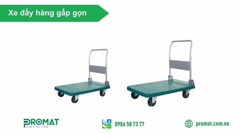 Xe Đẩy Hàng Gấp Gọn: Đặc Điểm, Ưu Điểm Và Cách Chọn Loại Bền Tốt 4 Kinh nghiệm chọn mua xe gấp gọn