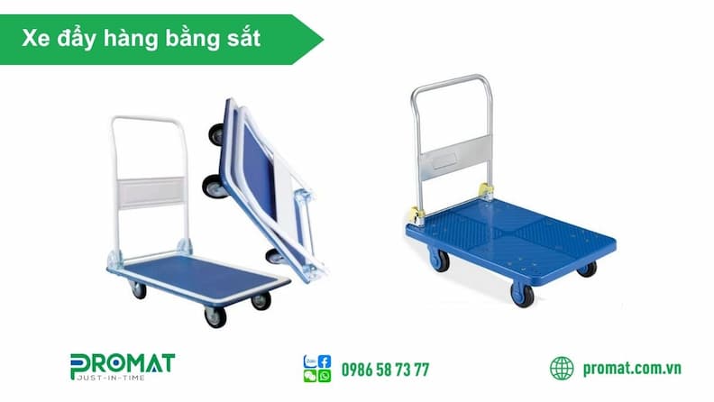 Xe Đẩy Hàng Bằng Sắt: Đặc Điểm, Ưu Điểm, Phân Loại, Cách Chọn 5 Lưu ý khi sử dụng xe đẩy hàng bằng chất liệu sắt