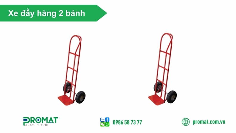 Lưu ý quan trọng khi sử dụng xe đẩy hàng 2 bánh