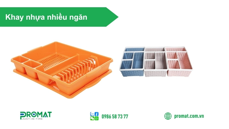 Khay Nhựa Nhiều Ngăn Là Gì? Ưu Điểm Và Ứng Dụng 4 Khay nhiều ngăn được ứng dụng trong sản xuất điện tử, ngành cơ khí