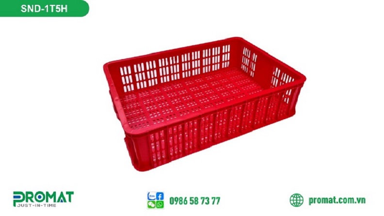 Sọt nhựa có nhiều kích thước