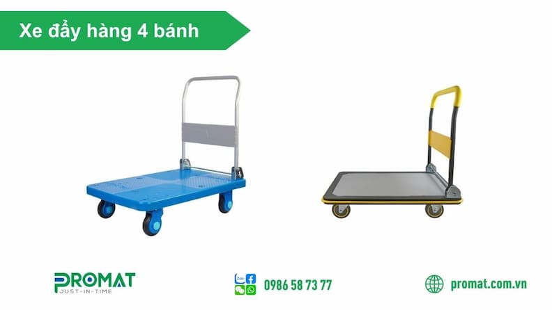 Ưu điểm nổi bật của dòng xe đẩy 4 bánh