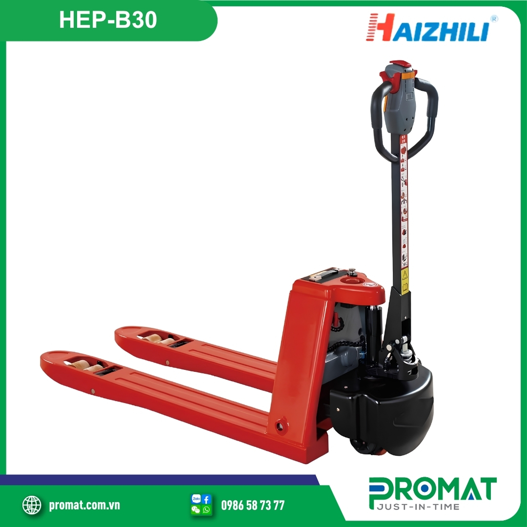 Xe nâng tay điện 3 tấn HAIZHILI HEP-B30