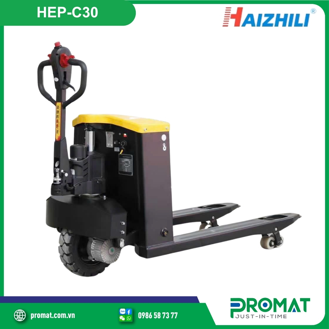 Xe nâng tay điện 3 tấn HAIZHILI HEP-C30
