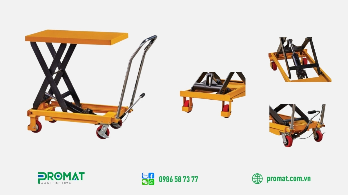 Xe nâng mặt bàn
