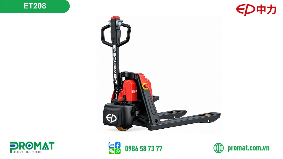 Xe Nâng Tay Điện 2 Tấn Ep Et208 2 ET208 6