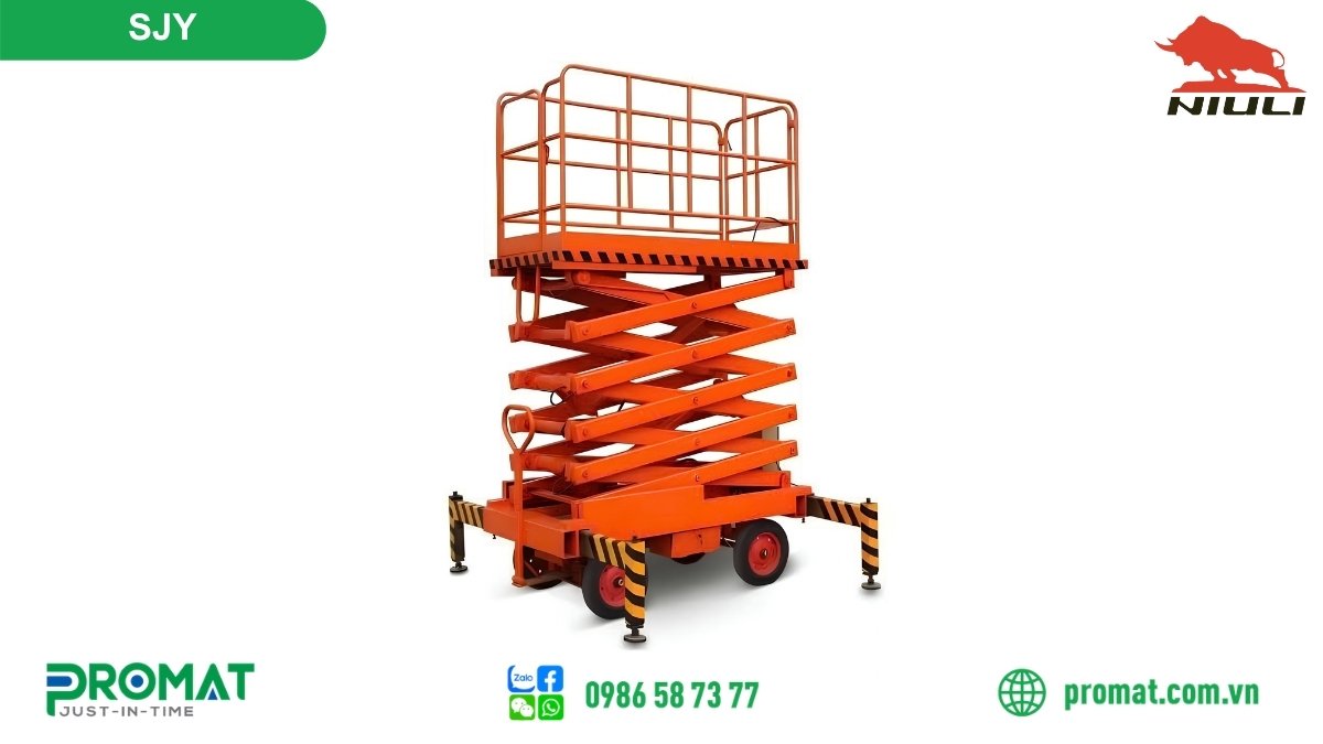 Xe Nâng Người Làm Việc Trên Cao Niuli Sjy0.5-9 2 SJY 2