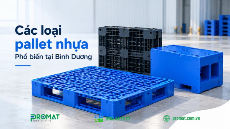 Pallet Nhựa Bình Dương | Bảng Giá &Amp; Kinh Nghiệm Chọn Mua 2 Các loại pallet nhựa phổ biến: Pallet nhựa 1 mặt, 2 mặt mới & cũ