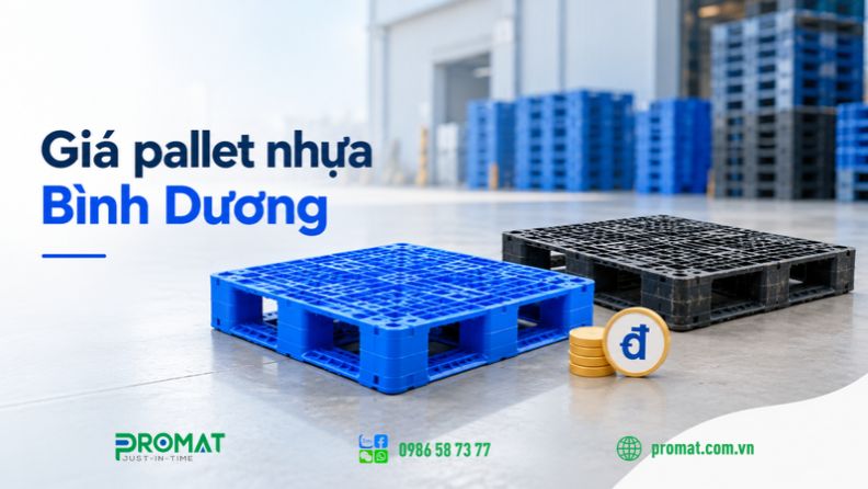 Pallet Nhựa Bình Dương | Bảng Giá &Amp; Kinh Nghiệm Chọn Mua 1 Pallet nhựa có nhiều mức giá với các loại khác nhau